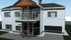 Front side view